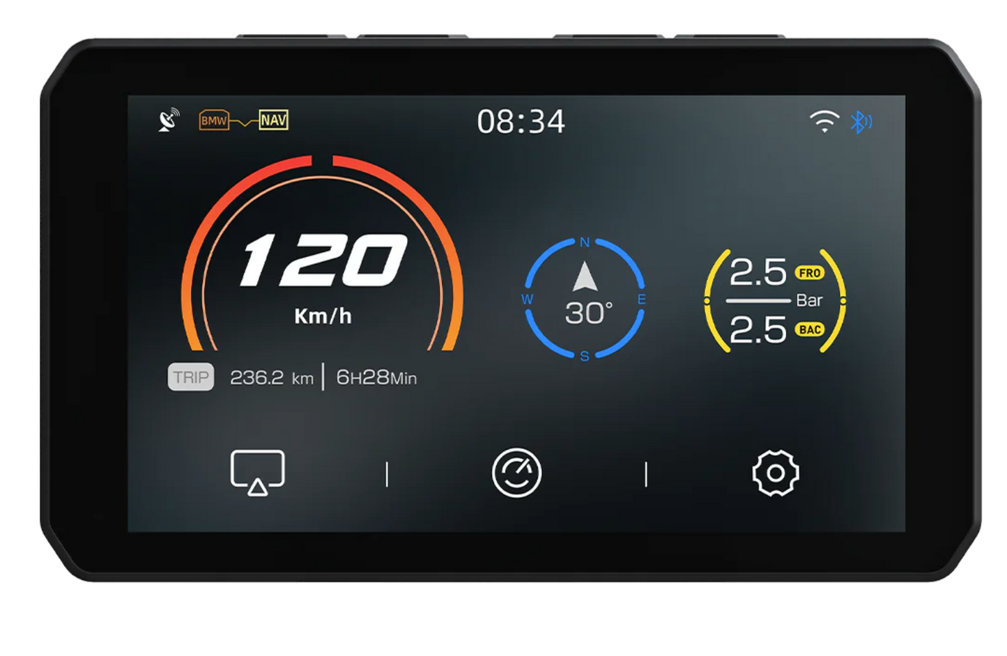 Shows Chigee AIO-5 Play for BMW Smart Digital Display