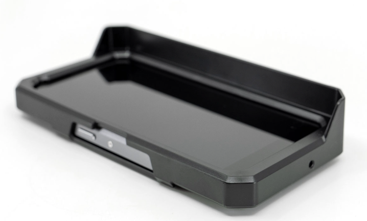 Shows DMD-T665 Sunshade Cap mounted on DMD-T665