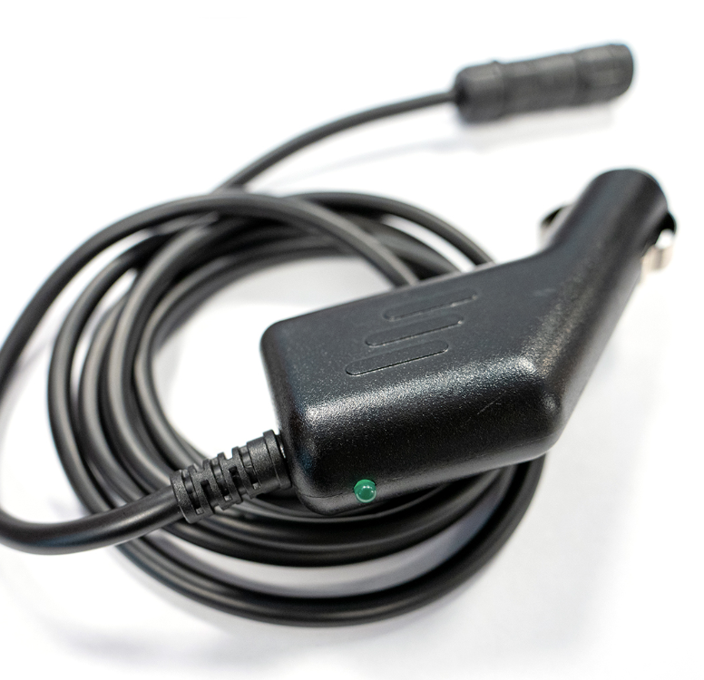 Shows the DMD-T865X 12V Lighter Charger
