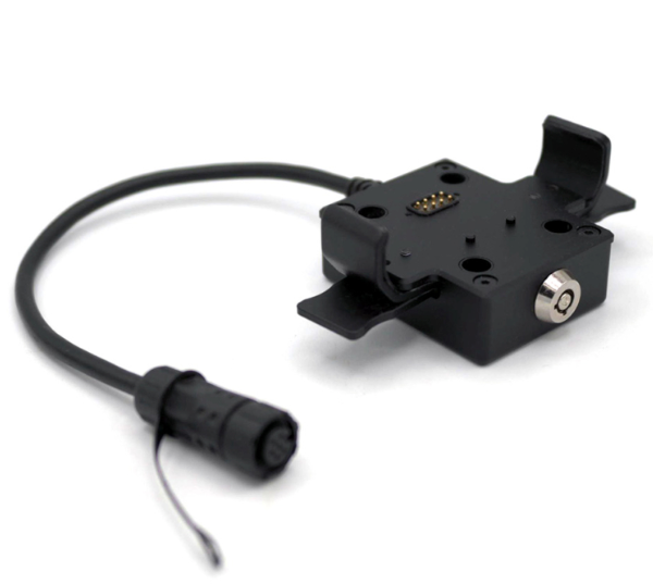Shows a overview of the DMD-T865 charging cradle