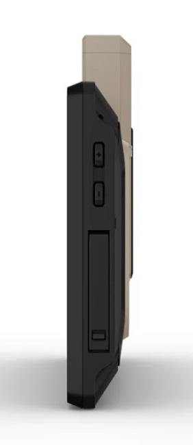 Shows side view of the Garmin Tread® – Overland DMD2 Edition (8″)