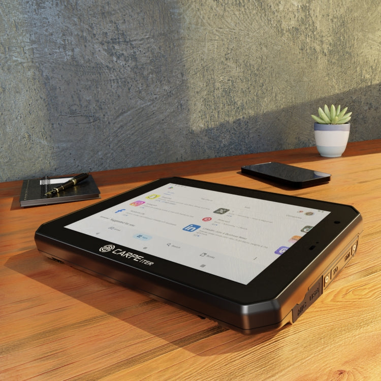 Shows Caretta plced on a table