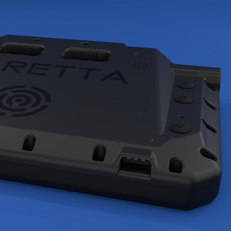 Shows back side of the Caretta