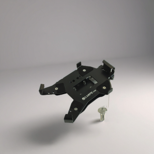 Carpe Iter Lightweight Holder (bare metal) without charging option - MotoNavAdventure