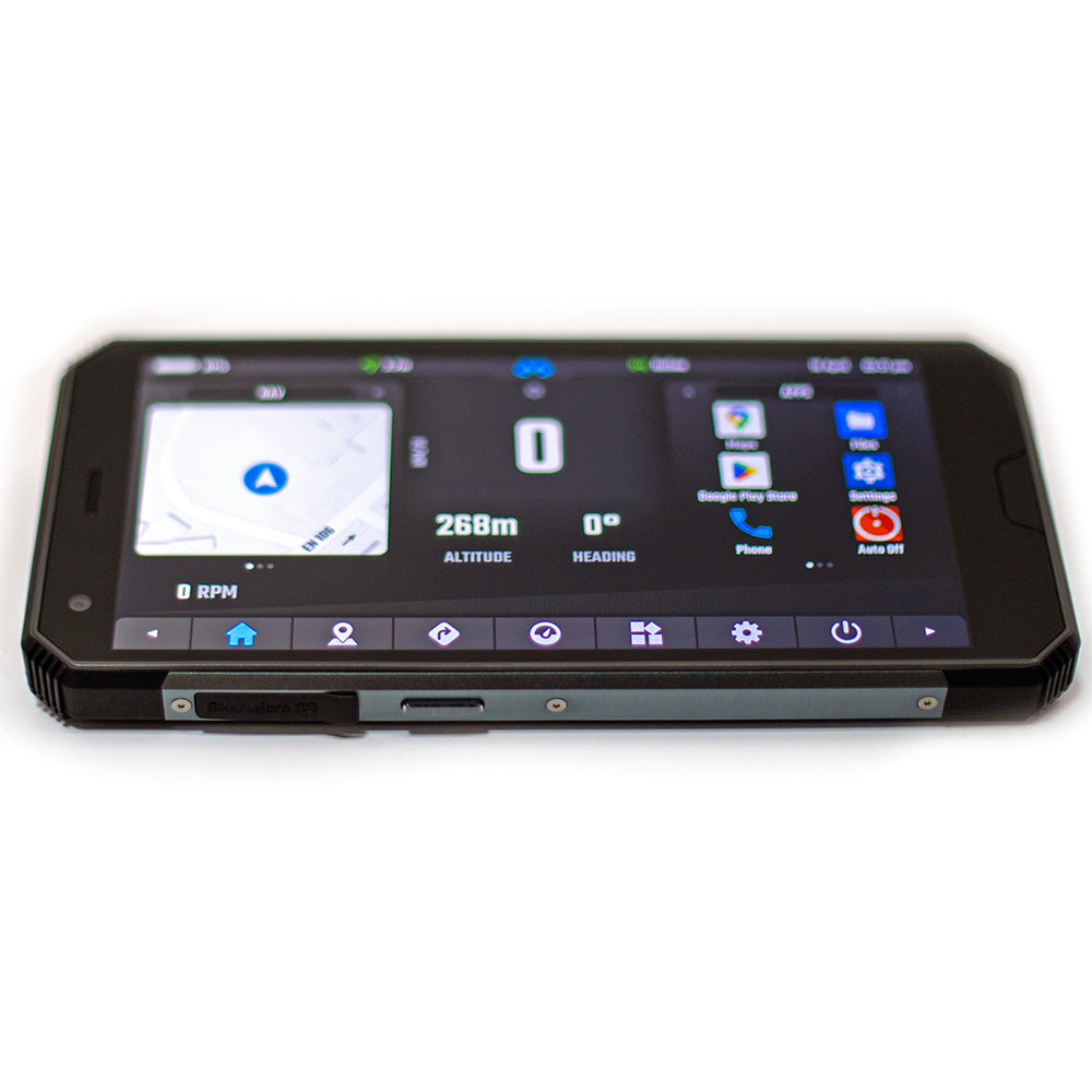 DMD-T665 NAV PHONE with DMD on screen - MotoNavAdventure