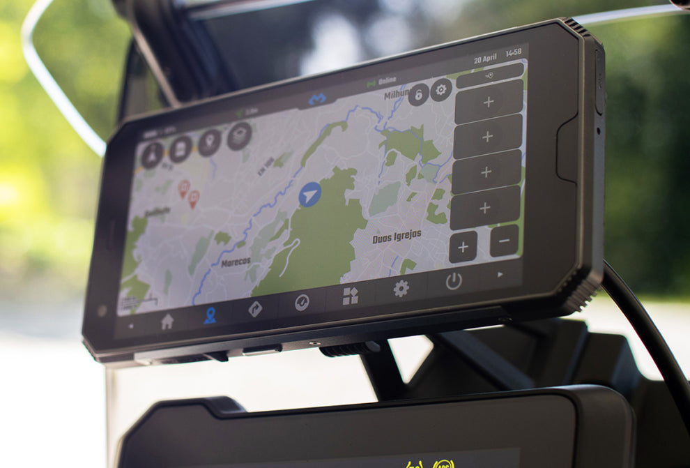 DMD-T665 Nav Phone Motorrad Navi mit SIM & DMD2
