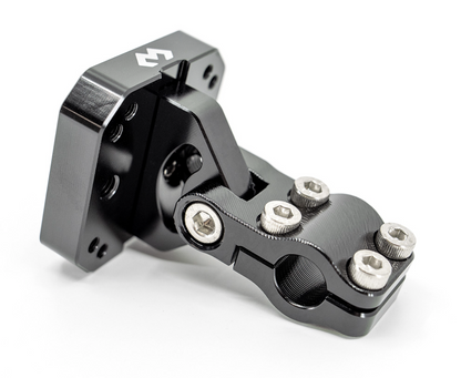 Shows DMD 12mm Short Bracket Mounting point 12 mm bar