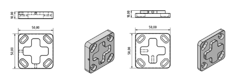 DMD SUPER AMPS CONVERTER TECHNICAL DRAWING - MotoNavAdventure