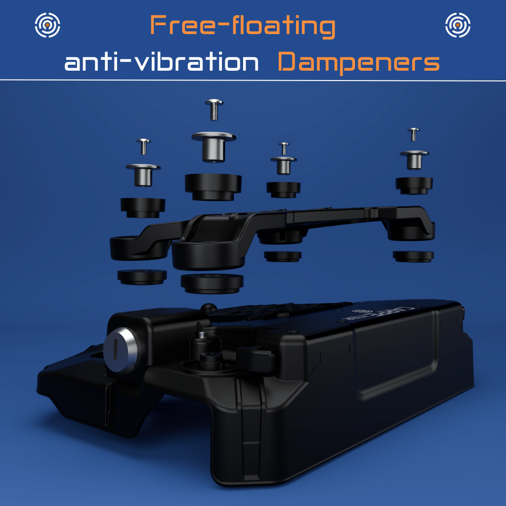 Shows Free-Floating Dampers for Caretta