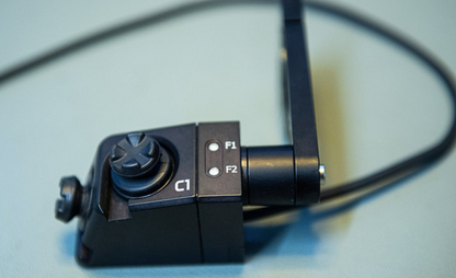 Shows E-Extender mounted on Silverfox C1 Controller