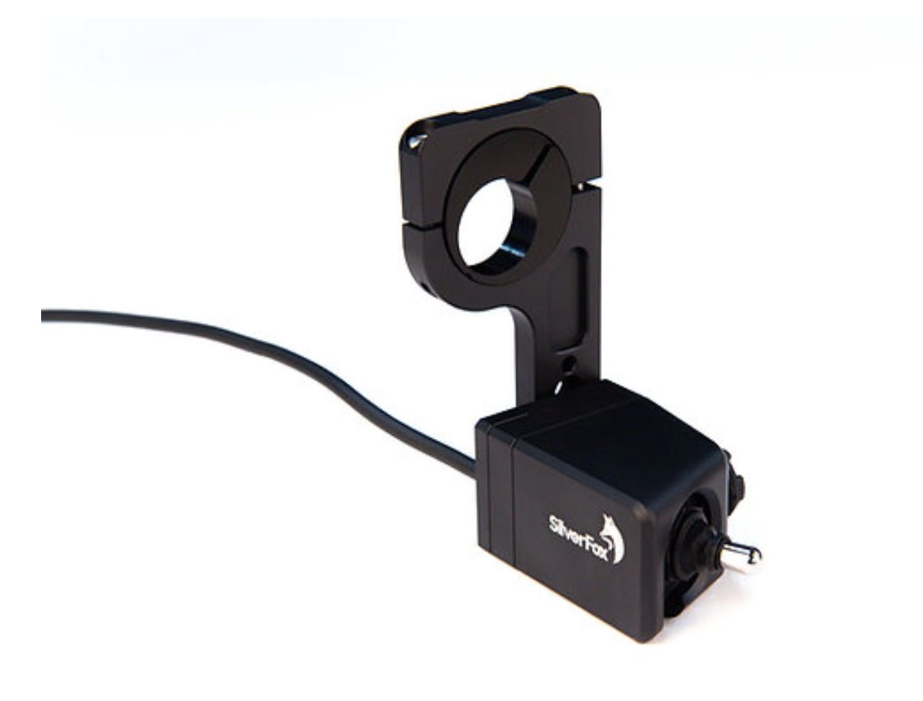 Shows Back side and Holder from SilverFox C2 Controller