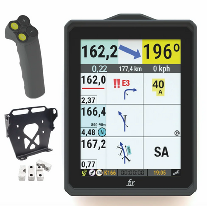 Shows Y1000-002 Complete set for in-vehicle operation, including remote control, mount, and power supply cable.